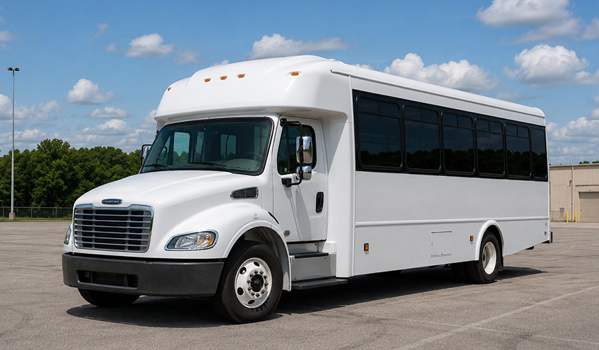 25-passenger minibus for charter in Arlington Heights, IL