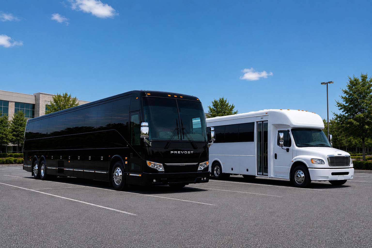 Charter bus rental in Arlington Heights, IL