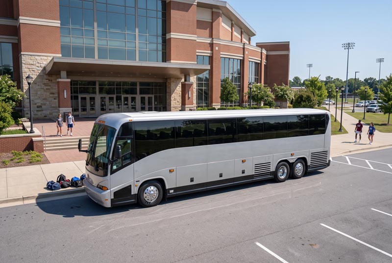 Sports Team Charter Bus Rentals in Arlington Heights, IL